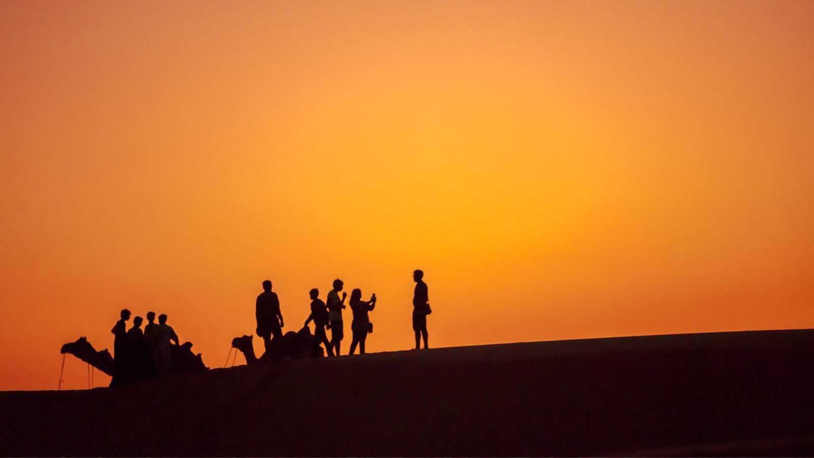 Sam sand dunes near Jaisalmer