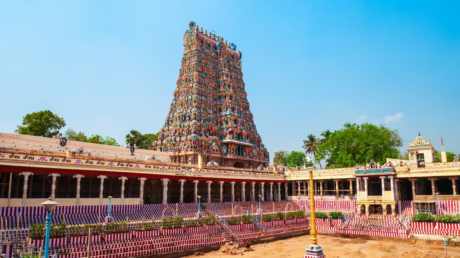 Meenakshi temple in Madurai