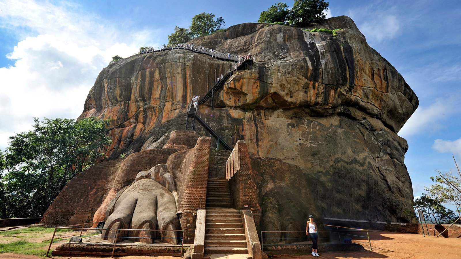 Sigiriya rock fortress in Sri Lanka