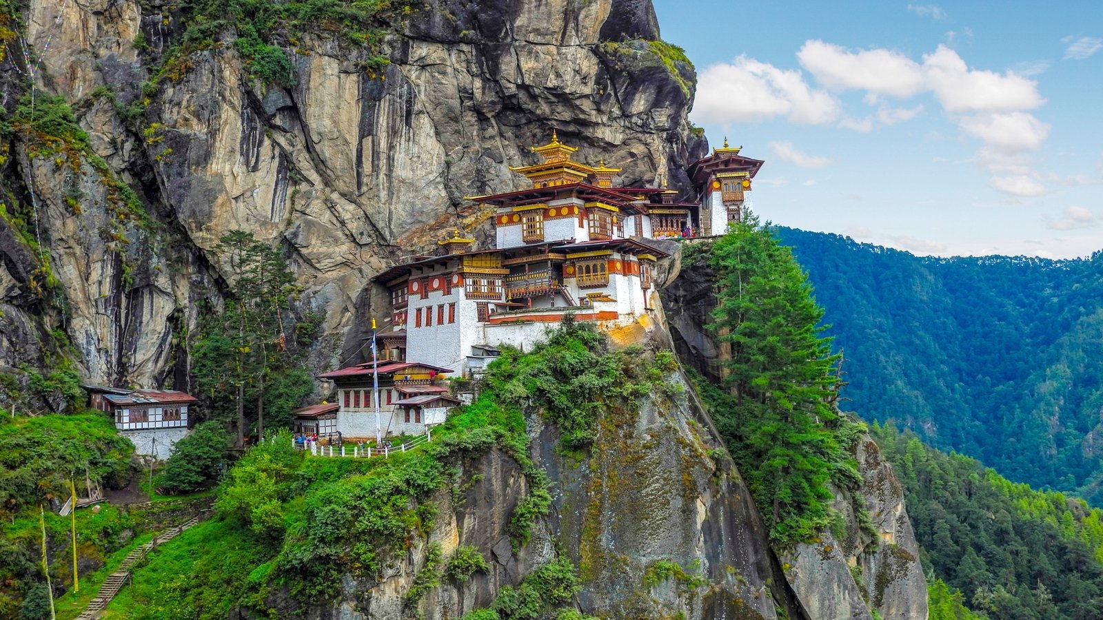 Tiger’s Nest monastery near Paro, Bhutan
